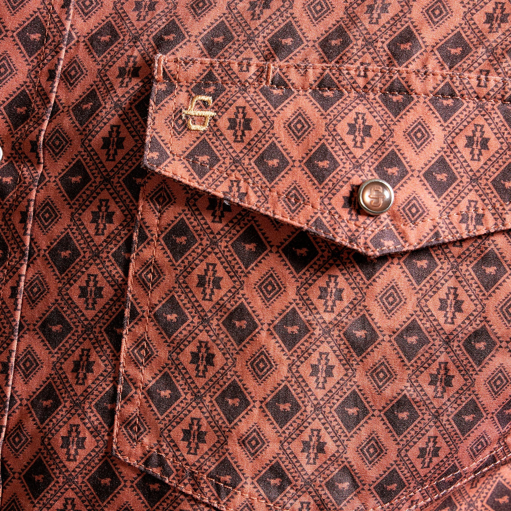 Camisa Stetson Vintage Range Tierra Sagrada