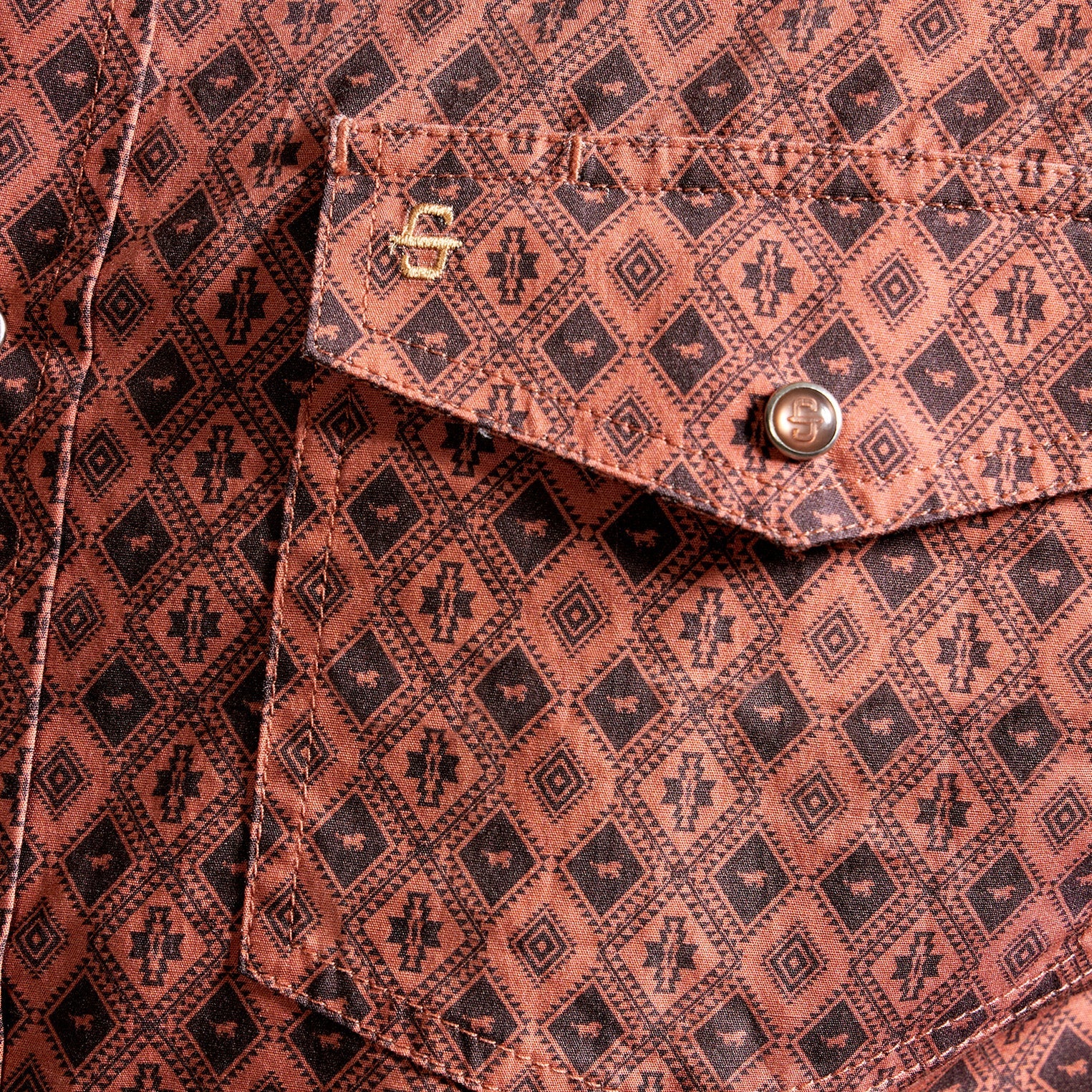 Camisa Stetson Vintage Range Tierra Sagrada