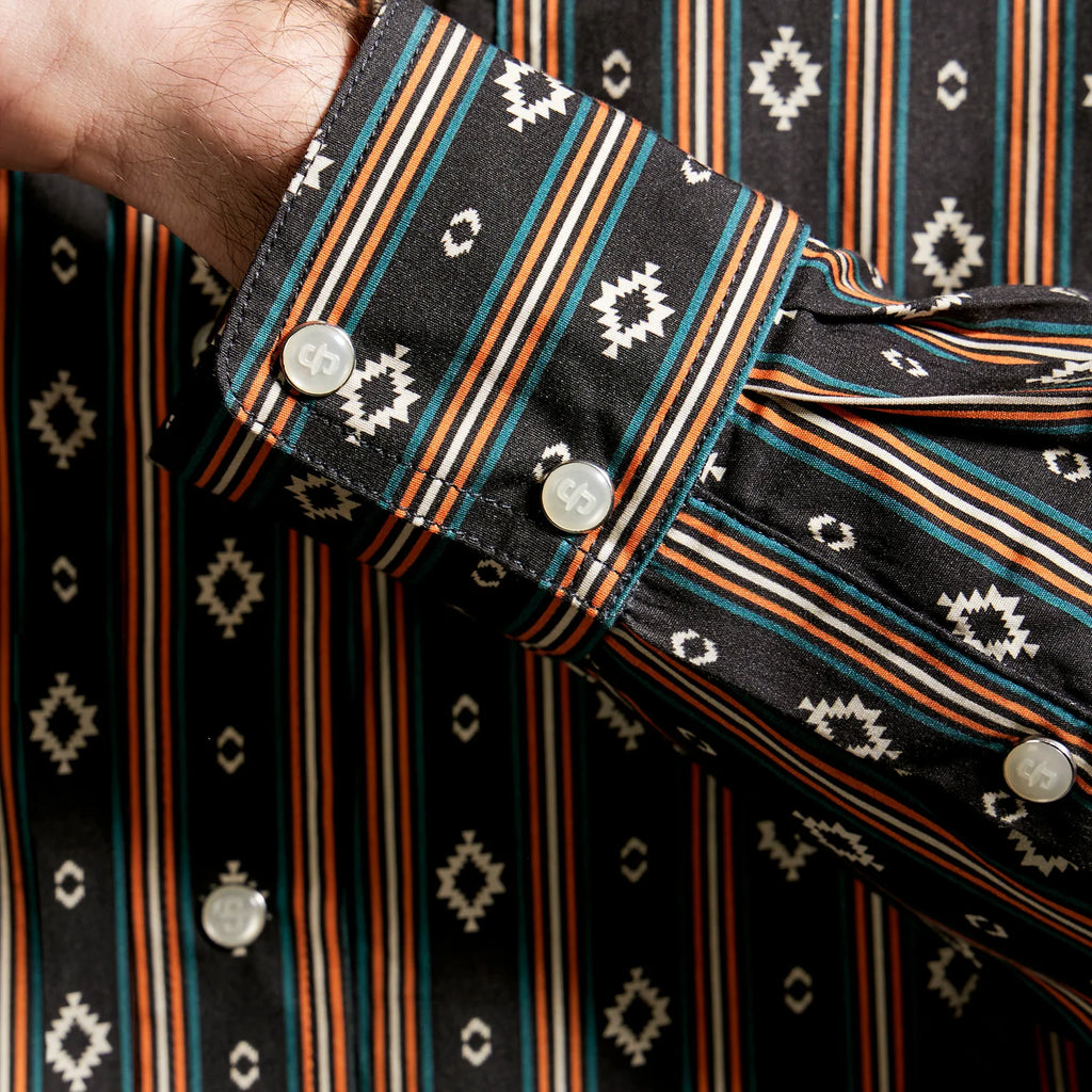 Camisa Stetson Vintage Range Aztec Forge