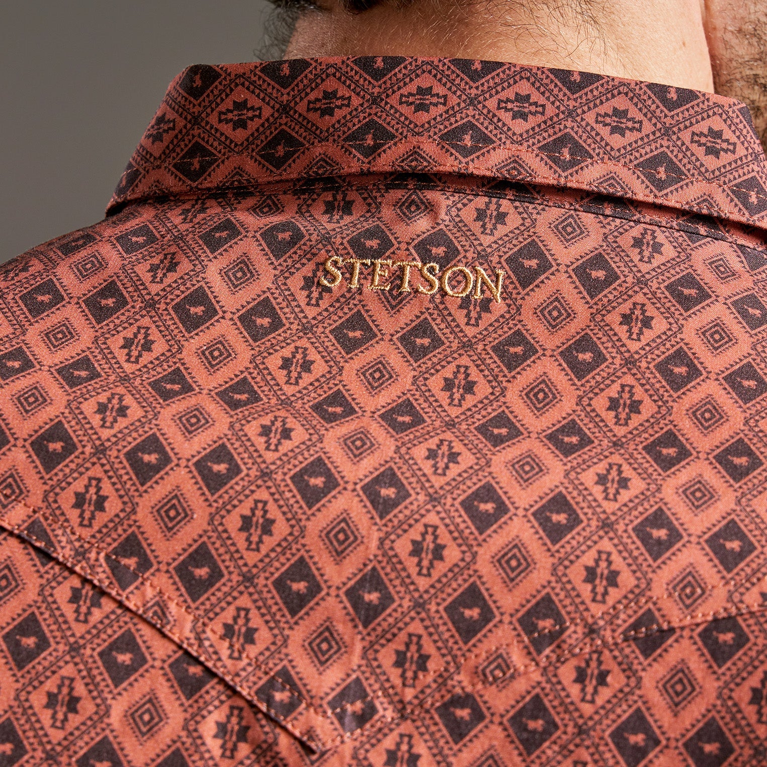 Camisa Stetson Vintage Range Tierra Sagrada