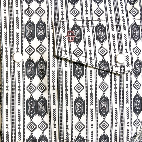 Camisa STETSON Vintage Range Onyx Grecas