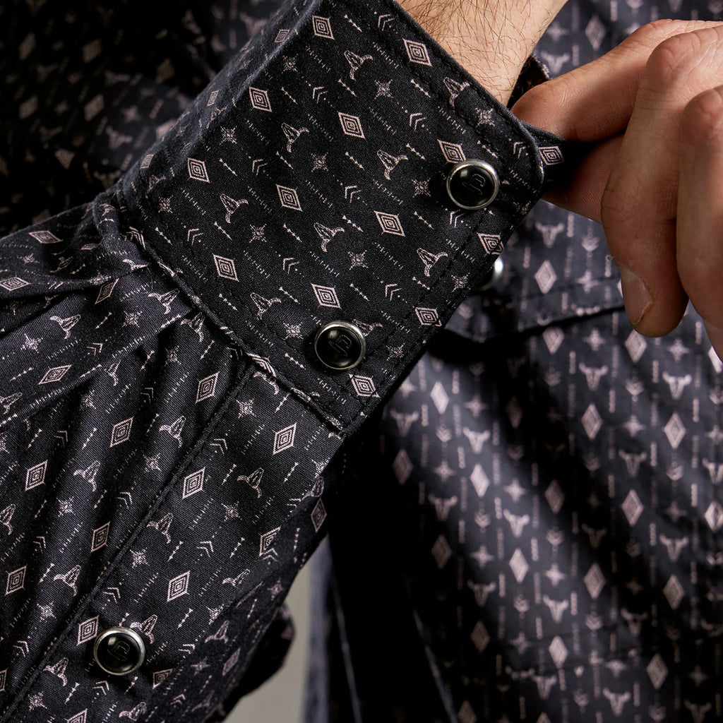 Camisa Stetson Vintage Range Steer Apex