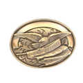 American Eagle Copper Belt Buckle 37024
