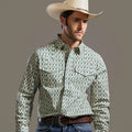 Camisa Stetson Vintage Range Quetzal Plume