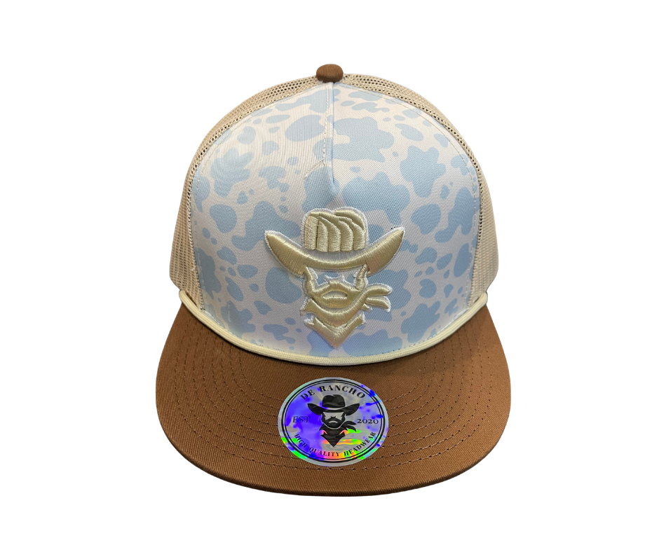 De Rancho cow print brown