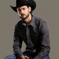 Camisa Stetson Vintage Range Steer Apex