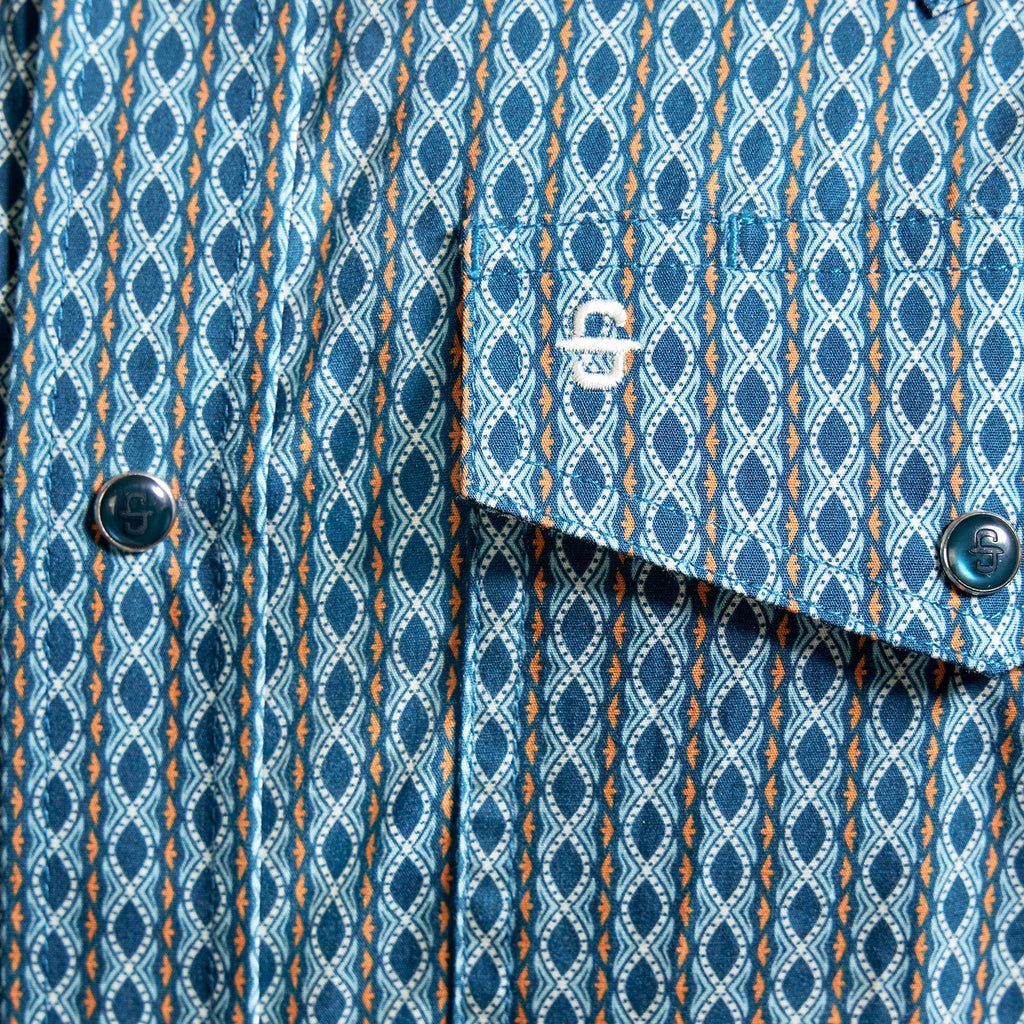 Camisa Stetson Vintage Range Chainstorm