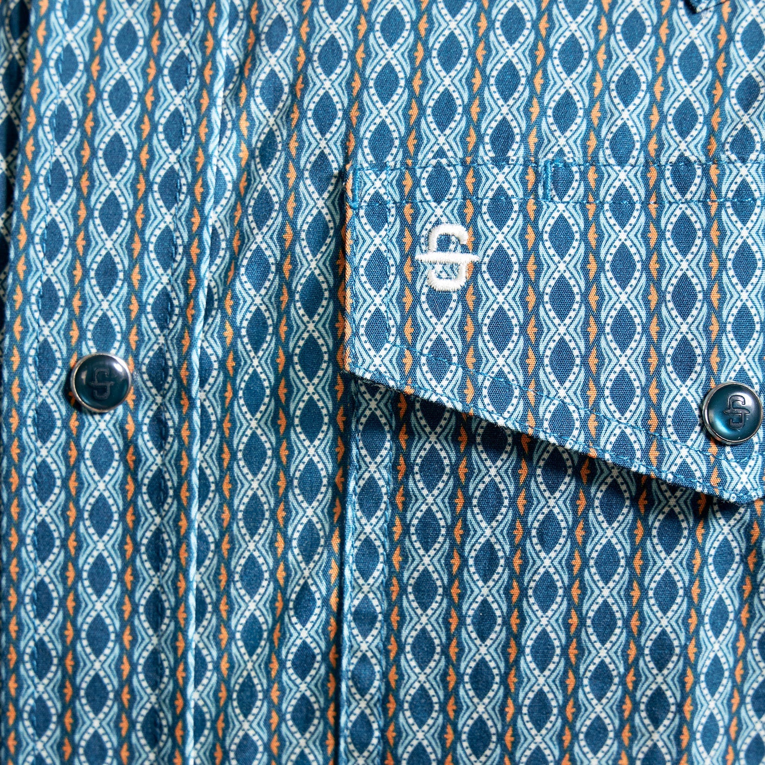 Camisa Stetson Vintage Range Chainstorm