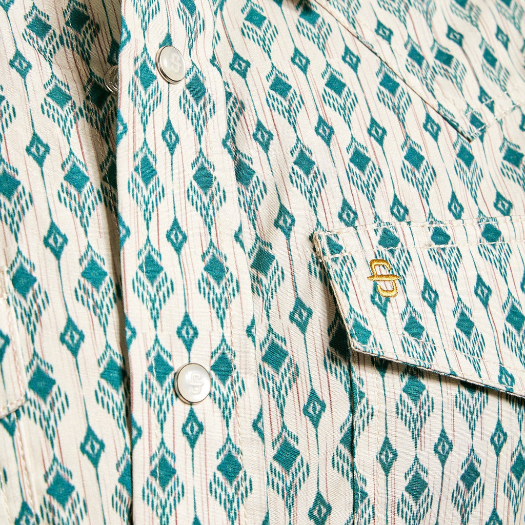 Camisa Stetson Vintage Range Quetzal Plume