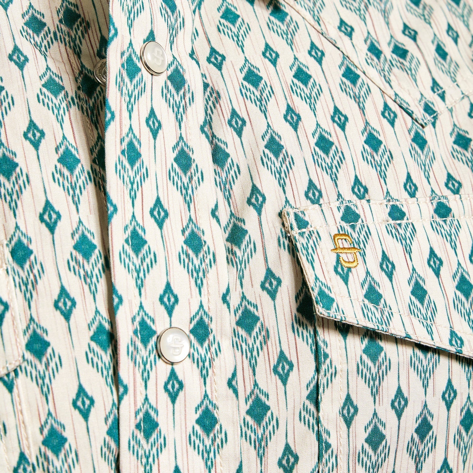 Camisa Stetson Vintage Range Quetzal Plume