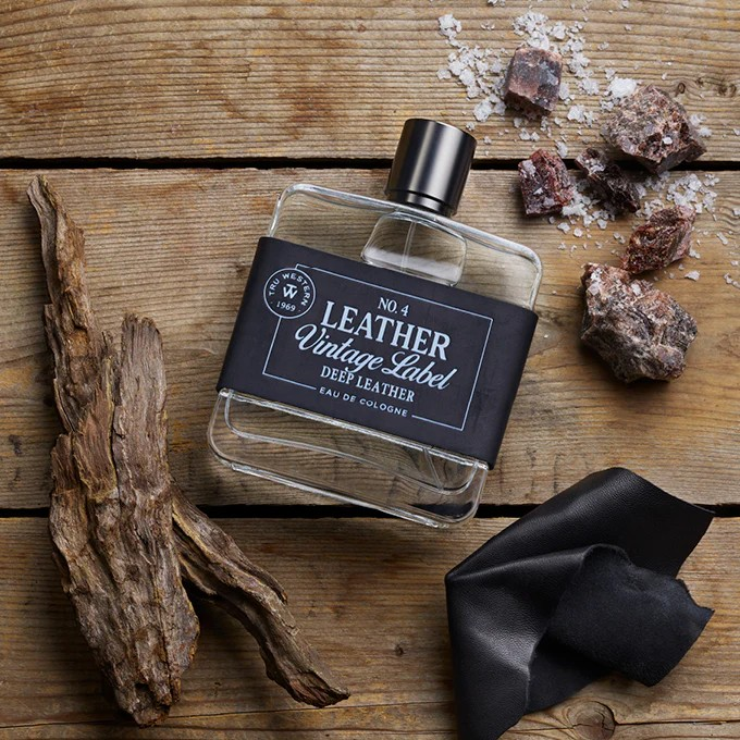 No. 4 Leather Vintage Label Deep Leather Cologne 100ml
