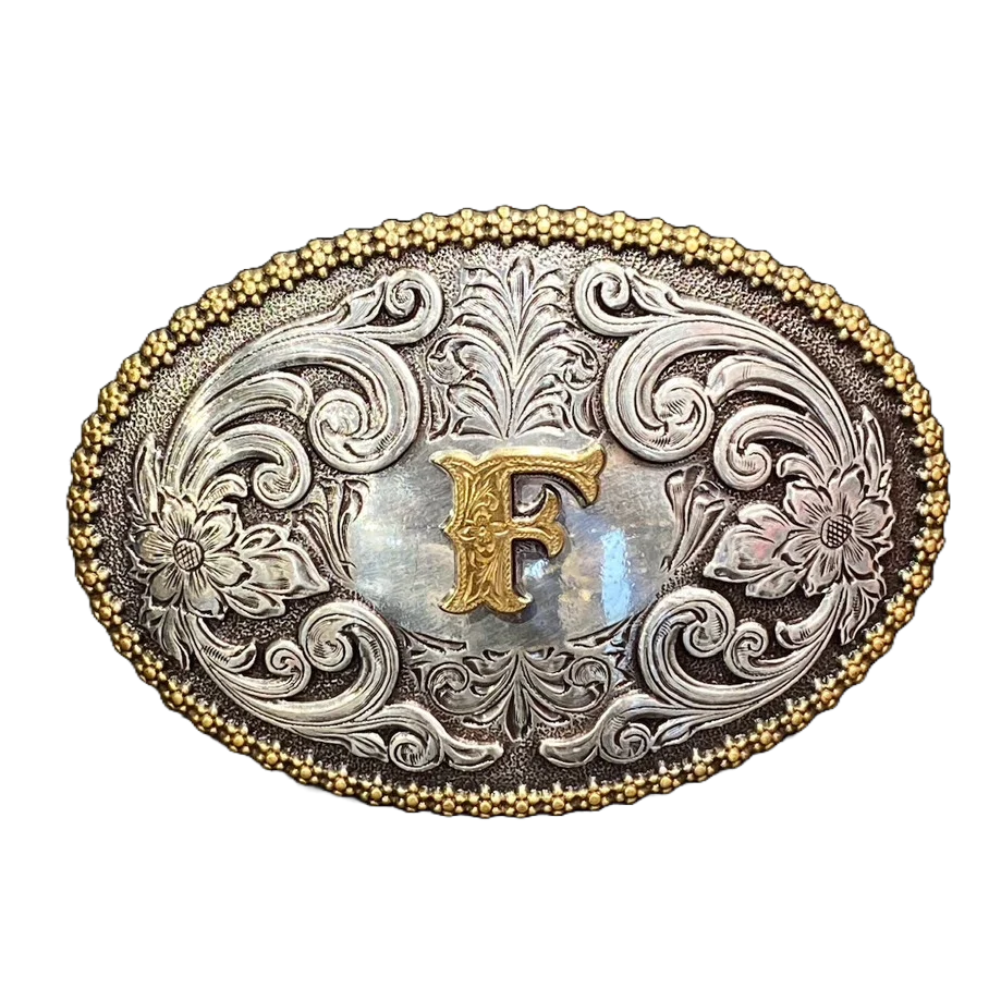 Initial Belt Buckle F