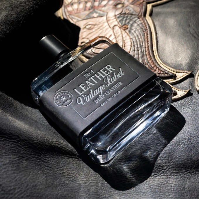No. 4 Leather Vintage Label Deep Leather Cologne 100ml