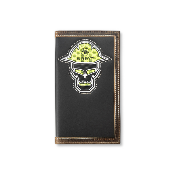 CARTERA ARIAT WORKMAN CALAVERA RODEO NEGRO A3400501