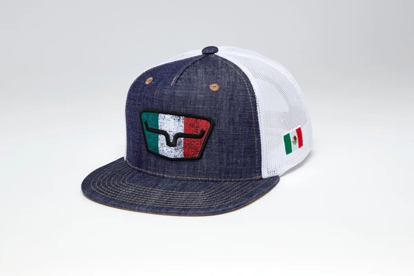 Tri Color Hat Denim