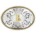 Initial Belt Buckle L 37072-L
