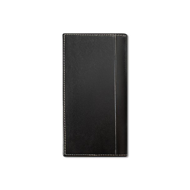 CARTERA ARIAT FLORAL EMBOSSED SHIELD BLACK A3559701