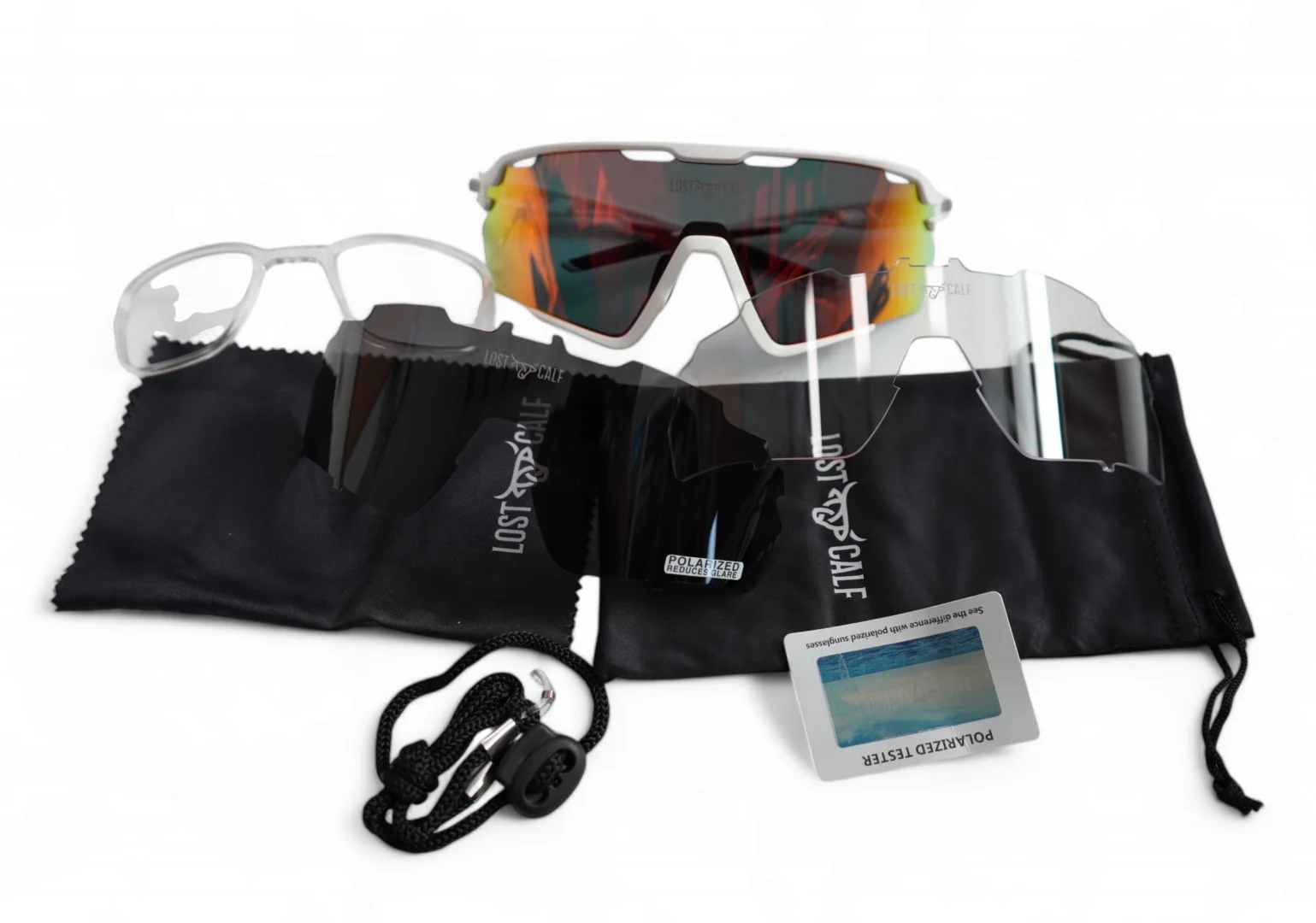 Lentes Lost Calf Galaxia black/purple