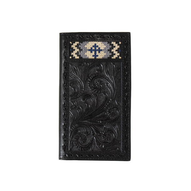 CARTERA 3-D BELT FLORAL LEATHER CROSS D250007201