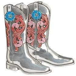 37937 BLAZIN ROXX COWGIRL BOOTS BUCKLE