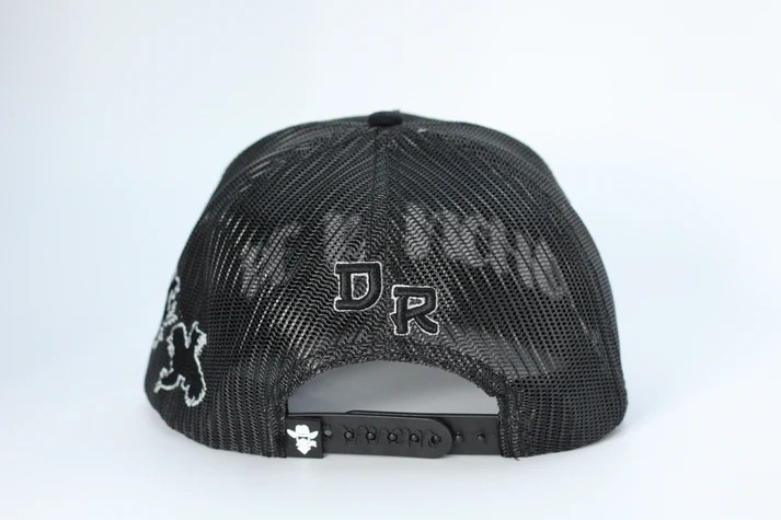 De Rancho Texas Rooster Hat (Black)