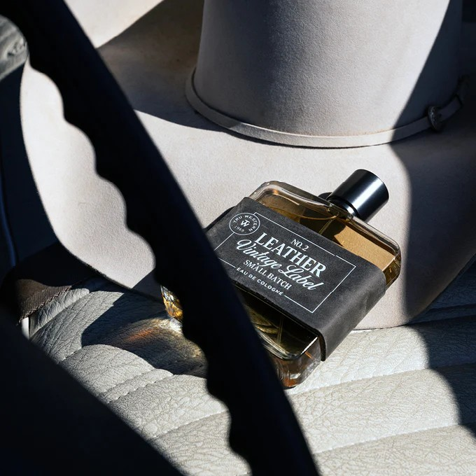 No. 2 Leather Vintage Label Small Batch Cologne 100ml