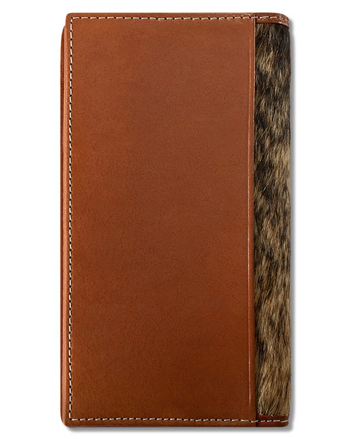 Cartera Ariat Brown Rodeo Style Wallet Calf Hair Body A3564302