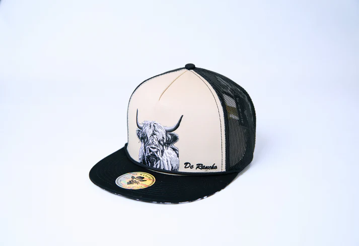 De Rancho Highland Cow black